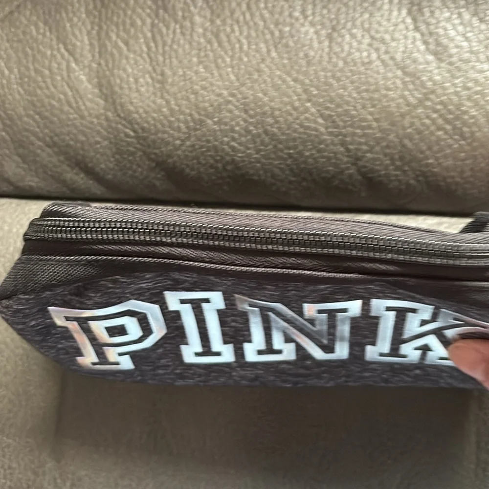 Victoria secret PINK black and gray case